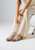 Load image into Gallery viewer, Starlight Criss-Cross Slipper - BEIGE