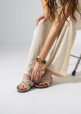 Load image into Gallery viewer, Starlight Criss-Cross Slipper - BEIGE