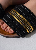 Load image into Gallery viewer, Tassel Trim Sliders - GOLD