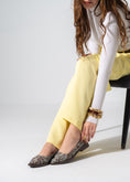 Load image into Gallery viewer, Chic Tweed Flats - BROWN
