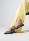 Load image into Gallery viewer, Chic Tweed Flats - BROWN