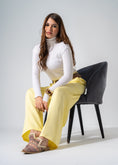 Load image into Gallery viewer, Mixed-Finish Pointed Mules - BEIGE