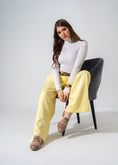 Load image into Gallery viewer, Mixed-Finish Pointed Mules - BEIGE