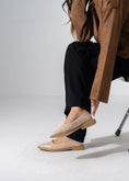 Load image into Gallery viewer, Sharp Silhouette Flats - BEIGE