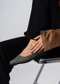 Load image into Gallery viewer, Pointed Straw Flats - BLACK