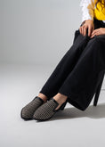 Load image into Gallery viewer, Artisanal Pointed Mules - BLACK