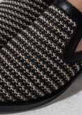 Load image into Gallery viewer, Artisanal Pointed Mules - BLACK