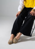Load image into Gallery viewer, Boho Geometric Flats - BEIGE