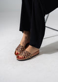 Load image into Gallery viewer, Multi-Strap Ethnic Slides - MARRON