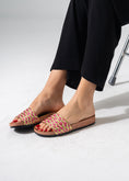 Load image into Gallery viewer, Multi-Strap Ethnic Slides - PINK