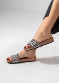 Load image into Gallery viewer, Festival Glam Slides - BLACK