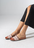 Load image into Gallery viewer, Tapestry Metallic Slides - PINK