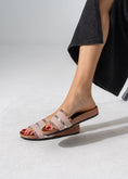 Load image into Gallery viewer, Tapestry Metallic Slides - PINK