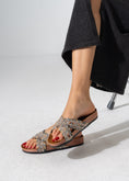 Load image into Gallery viewer, Crystal Boho Slipper - GRAY