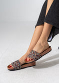 Load image into Gallery viewer, Artisan Sparkle Slides - MARRON