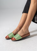 Load image into Gallery viewer, Golden Accent Sliders - GREEN