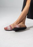 Load image into Gallery viewer, Boho Fringe Slides - PINK