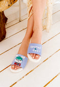 Load image into Gallery viewer, Cute Spotted Deer Comfort Slides - pruple