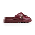 Load image into Gallery viewer, Crisscross Slide Slipper -marron