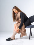 Load image into Gallery viewer, Micro-Studded Faux-Suede Clogs - BLACK