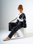 Load image into Gallery viewer, Chevron Woven Horsebit Clogs - BEIGE
