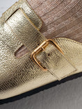 Load image into Gallery viewer, Shimmer Finish Comfort Clogs - GOLD
