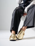 Load image into Gallery viewer, Shimmer Finish Comfort Clogs - GOLD