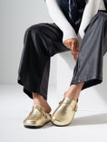 Load image into Gallery viewer, Shimmer Finish Comfort Clogs - GOLD