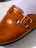 Load image into Gallery viewer, Classic Minimalist Platform Clogs - CAMEL