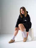 Load image into Gallery viewer, Micro-Studded Faux-Suede Clogs - BEIGE