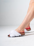Load image into Gallery viewer, Faux Fur Criss-Cross - WHITE