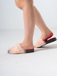 Load image into Gallery viewer, Faux Fur Single Band Slide - Light Peach