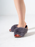 Load image into Gallery viewer, Faux Fur Criss-Cross - GRAY