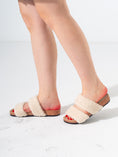 Load image into Gallery viewer, Fluffy Open-Toe Platform Slipper - BEIGE