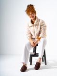 Load image into Gallery viewer, Micro-Studded Faux-Suede Clogs - BROWN