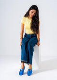Load image into Gallery viewer, Metallic Snaffle Flat-blue