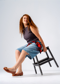 Load image into Gallery viewer, Square Buckle Flats-camel