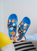 Load image into Gallery viewer, Tom & Jerry Comfort Slip-On Slides - blue