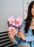 Load image into Gallery viewer, Tom & Jerry Comfort Slip-On Slides - pink