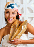 Load image into Gallery viewer, Glamour Sequin Flats - gold