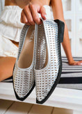 Load image into Gallery viewer, The Daily Woven Flat - silver