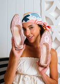 Load image into Gallery viewer, Sheer Lace Ballet Flats - pink