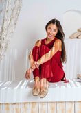 Load image into Gallery viewer, Braided Bow Ballet Flats - cafe