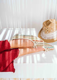 Load image into Gallery viewer, Woven Bow-Detail Ballet Flats - beige