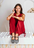 Load image into Gallery viewer, Zigzag Woven Mary Janes - black