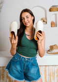 Load image into Gallery viewer, Chic Textured Slip-On Clogs - beige