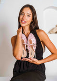 Load image into Gallery viewer, Elegance Floral Lace Mules - pink