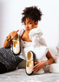 Load image into Gallery viewer, Platform Buckle Strap Loafer - beige