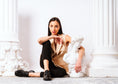 Load image into Gallery viewer, Classic High-Shine Flat Shoes - black
