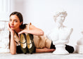 Load image into Gallery viewer, Square-Tip Pointed Flats - olive